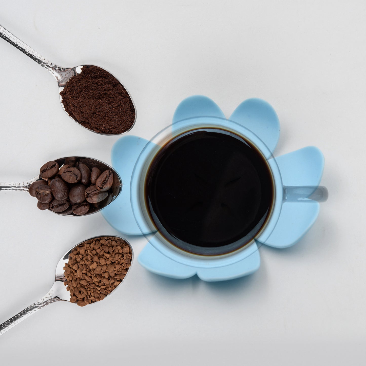 5860 Heat Resistant Coasters For Type Of Glasses Mugs Coffee Coaster With Durable Plastic Material For Glass Cup Kitchendining Table Beautiful Plastic Coasters Coffee Mugs Glasses (6 Pc Set)