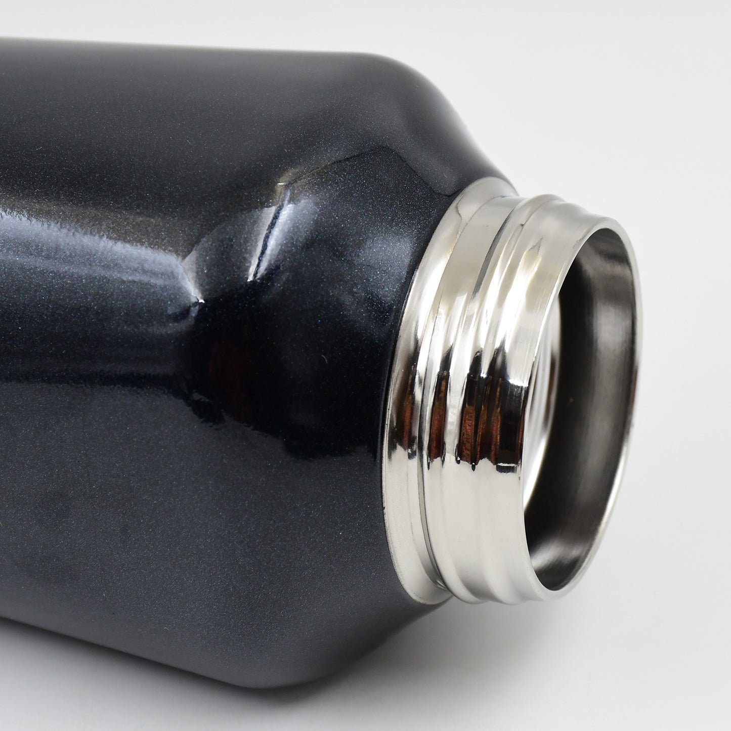 Thermos Steel Bottle Push Button Fashion Cup Temperature Display Bottle (420 Ml)