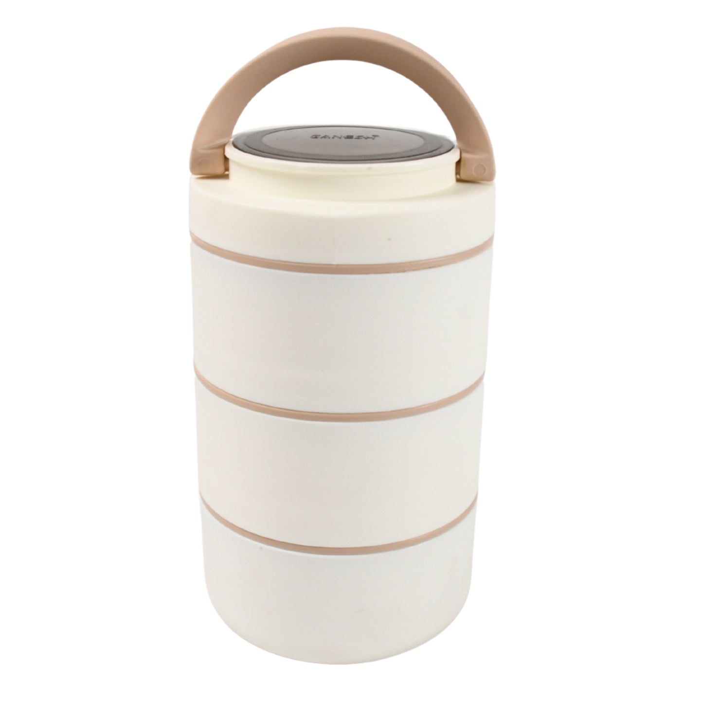 Ganesh Smart Stack 23 Layer Portable Lunch Box Stainless Steel Airtight Leak-proof Lunch Box For Office School Picnic Color May Vary (2 Layer 3 Layer)