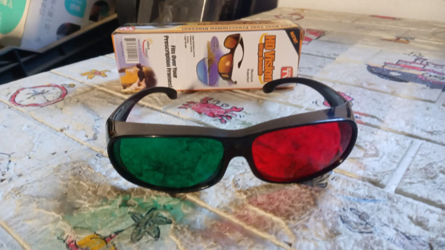 8774 Uv Protected Round Sunglasses 3d Classic Sunglasses For Men Women Lightweight Both Outdoor And Indoor Use (1 Pc )