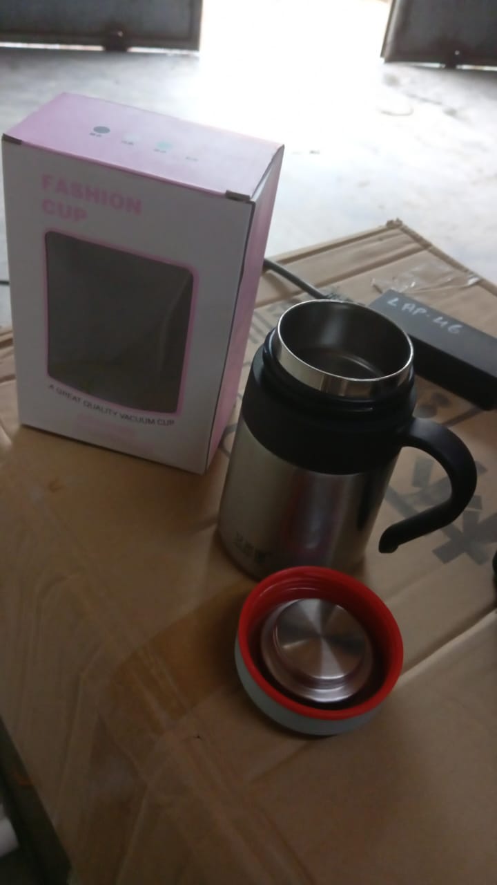 Stainless Steel Mug Bottle Vacuum Insulated Cup With Handle Small Cup (420 Ml)