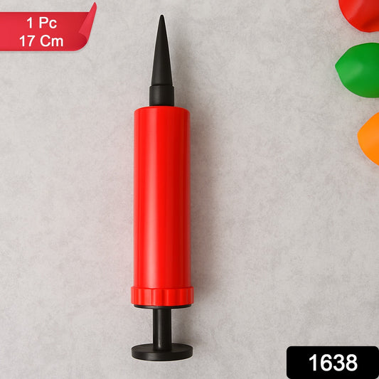 Manual Dual Handheld Balloon Air Pump (1 Pc  17 Cm)
