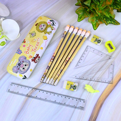 Complete Stationery Geometry Box (1 Set)