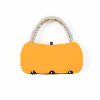 Portable Security 3-digit Combination Travel Lock (1 Pc)