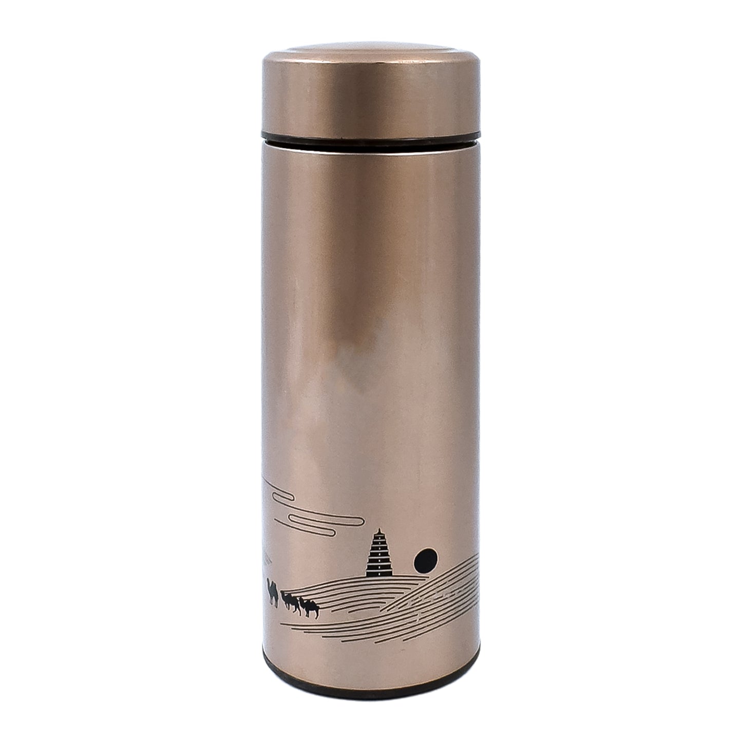 Vacuum Bottle Double Wall Vacuum Mug Stainless Steel Water Bottle (350 Ml Approx)