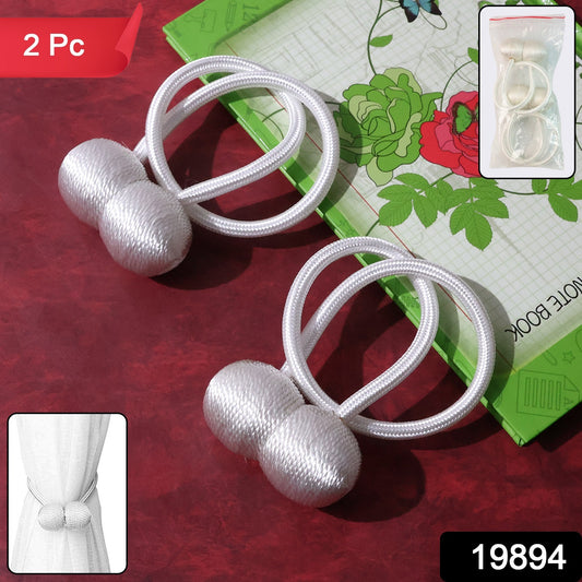 Magnetic Curtain Tiebacks - (2 Pc  Set)