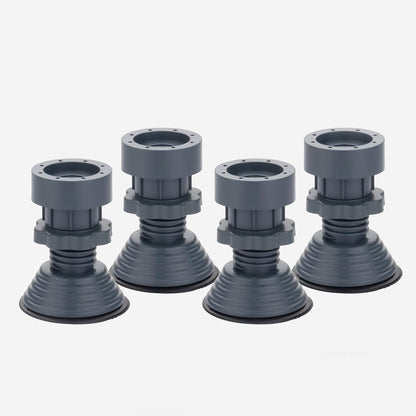 Adjustable Multipurpose Antivibration For Appiances (Set Of 4pc)