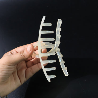 Big Plastic Hair Claw Clips Strong Clips (1 Pc  Mix Color) Hair Accessories