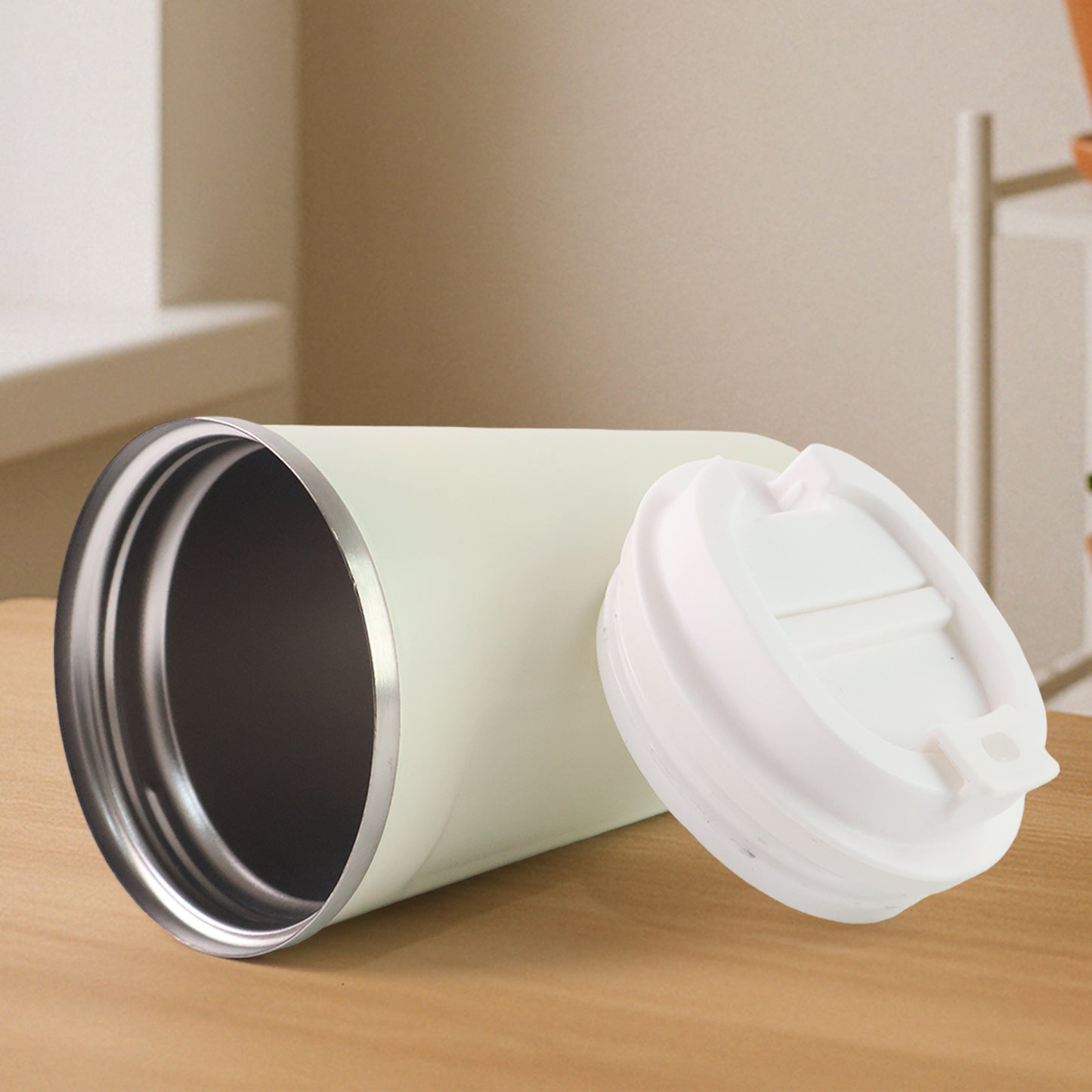 Stainless Steel Thermo Travel Mug Approx 450ml (1 Pc)