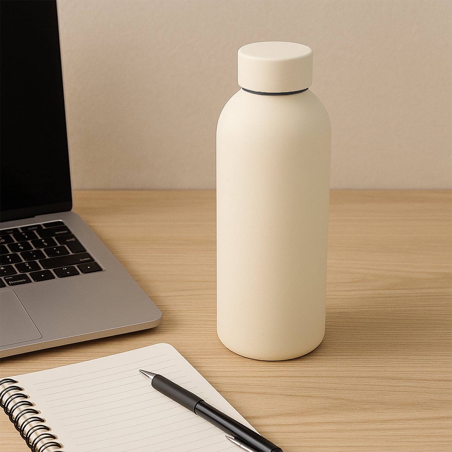 Stainless Steel Double Wall Vacuum-insulated Drink Water Bottle (Mix Color  500 Ml Approx)