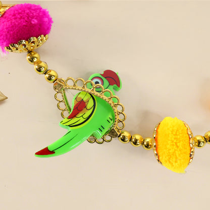 Traditional Decorative Hanging With Beads - (1 Pc)