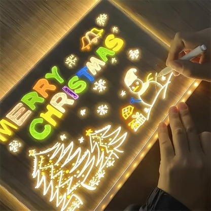 Illuminated Led Writing Board Set