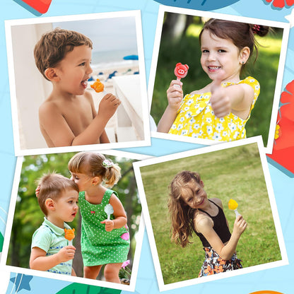 6-cavity Silicone Ice Cream And Popsicle Mold Tray (1 Set)