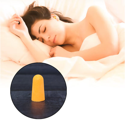 Foam Ear Plugs With Portable Storage Box (5 Pairs)