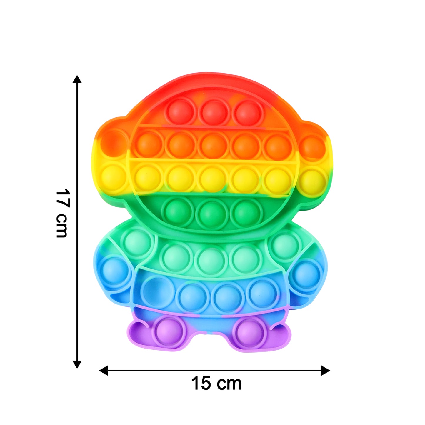 Premium Astronaut Silicone Pop It Fidget Toy (1 Pc)