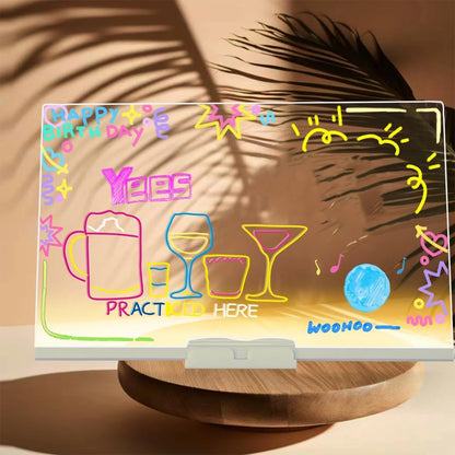 Illuminated Led Writing Board Set