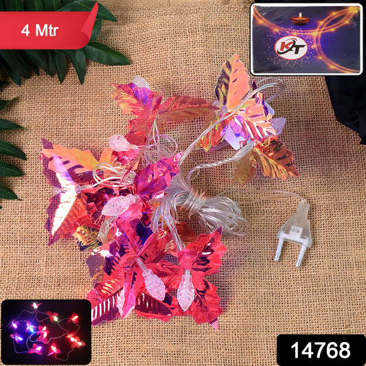 Decorative Led Leaf String Light (4mtr)