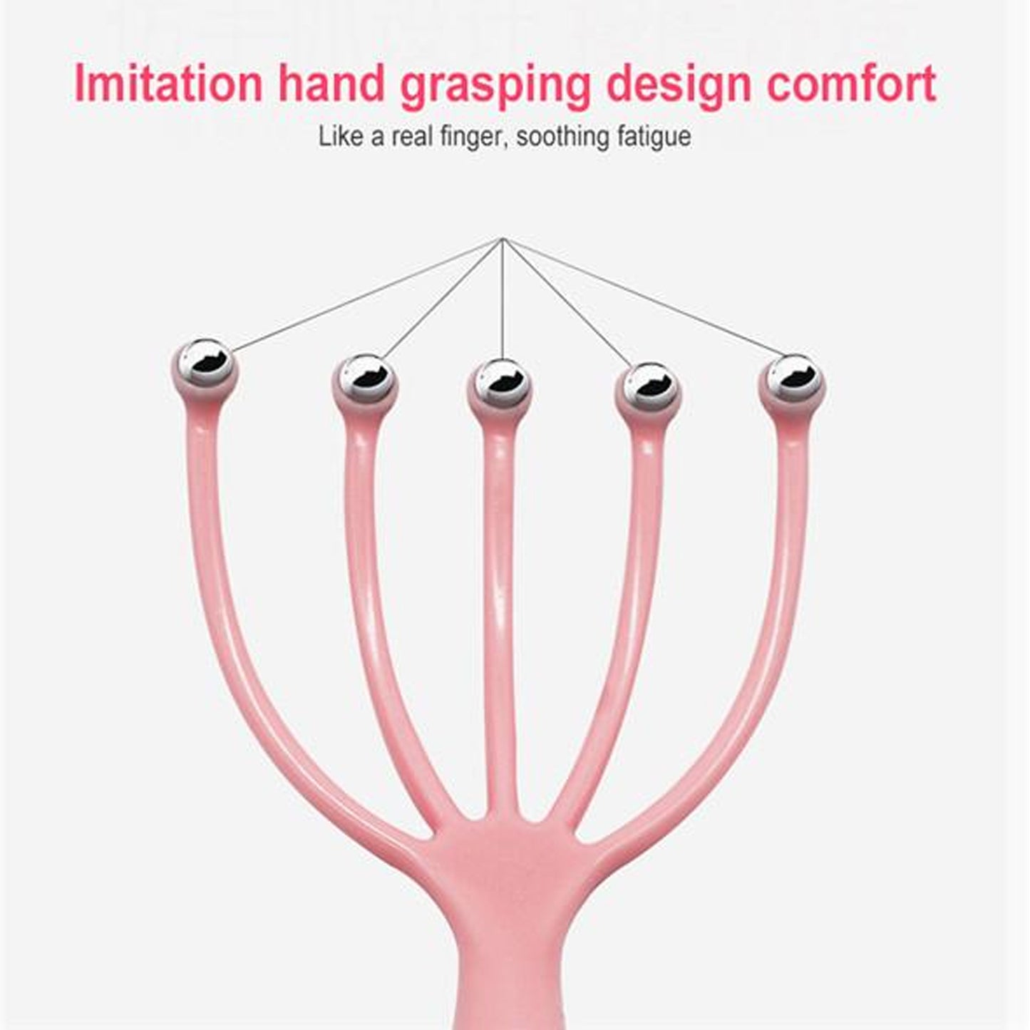 Scalp Massager Handheld Portable Head Massager (1 Pc)