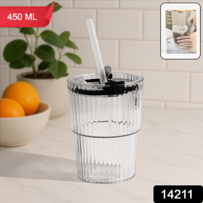 450 Ml Monaco Premium Transparent Plastic Cup