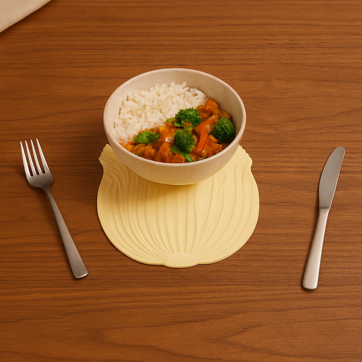 Silicone Leaf Design Coaster Set (2 Pc)