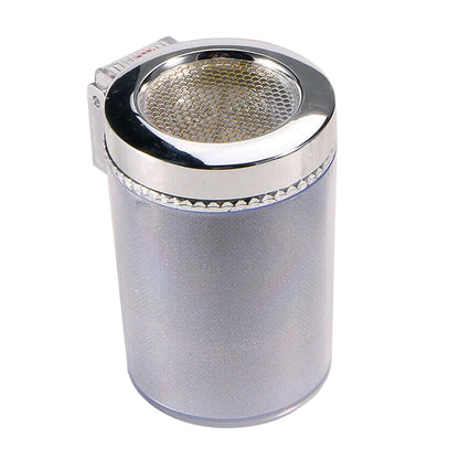 Premium Quality Led Illuminated Car Ashtray With Lid And Detachable Holder (1 Pc)