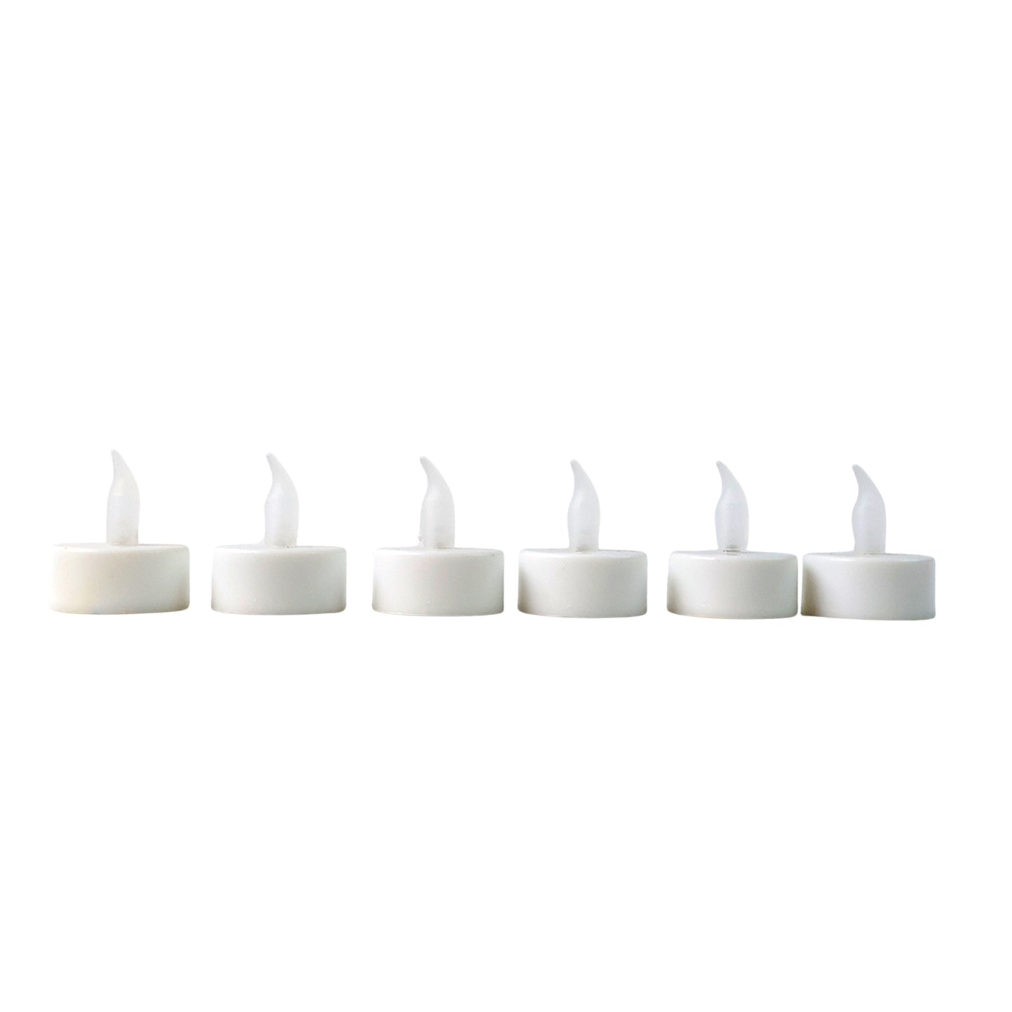 Led Flameless Tealight Candles Lights (6 Pc)