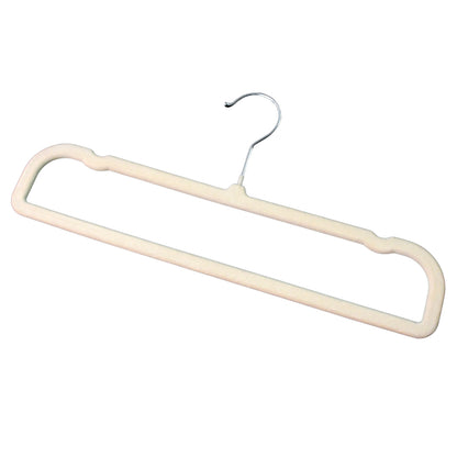 Premium Velvet Non-slip Cloth Hanger With Metal Hook (1 Pc)