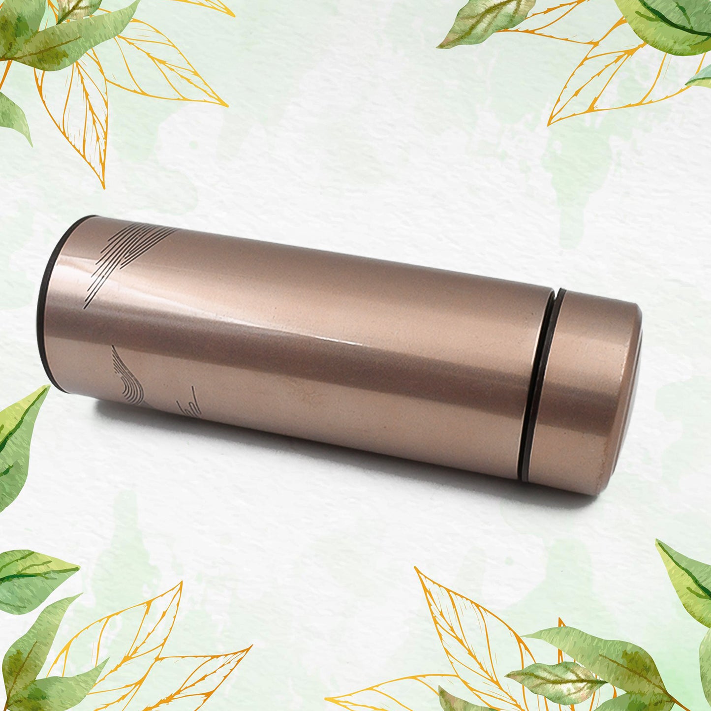 Vacuum Bottle Double Wall Vacuum Mug Stainless Steel Water Bottle (350 Ml Approx)