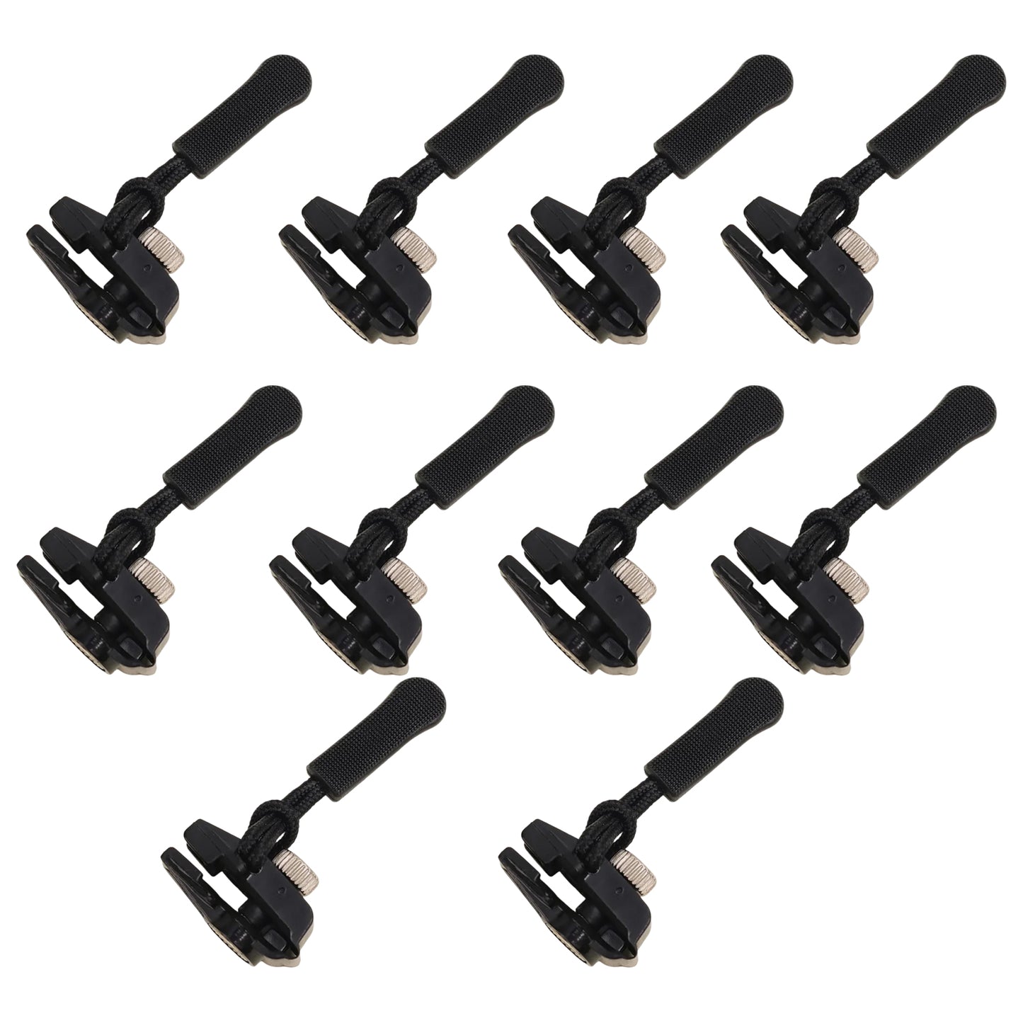 Portable Universal Detachable Zipper Slider (10 Pc Medium)