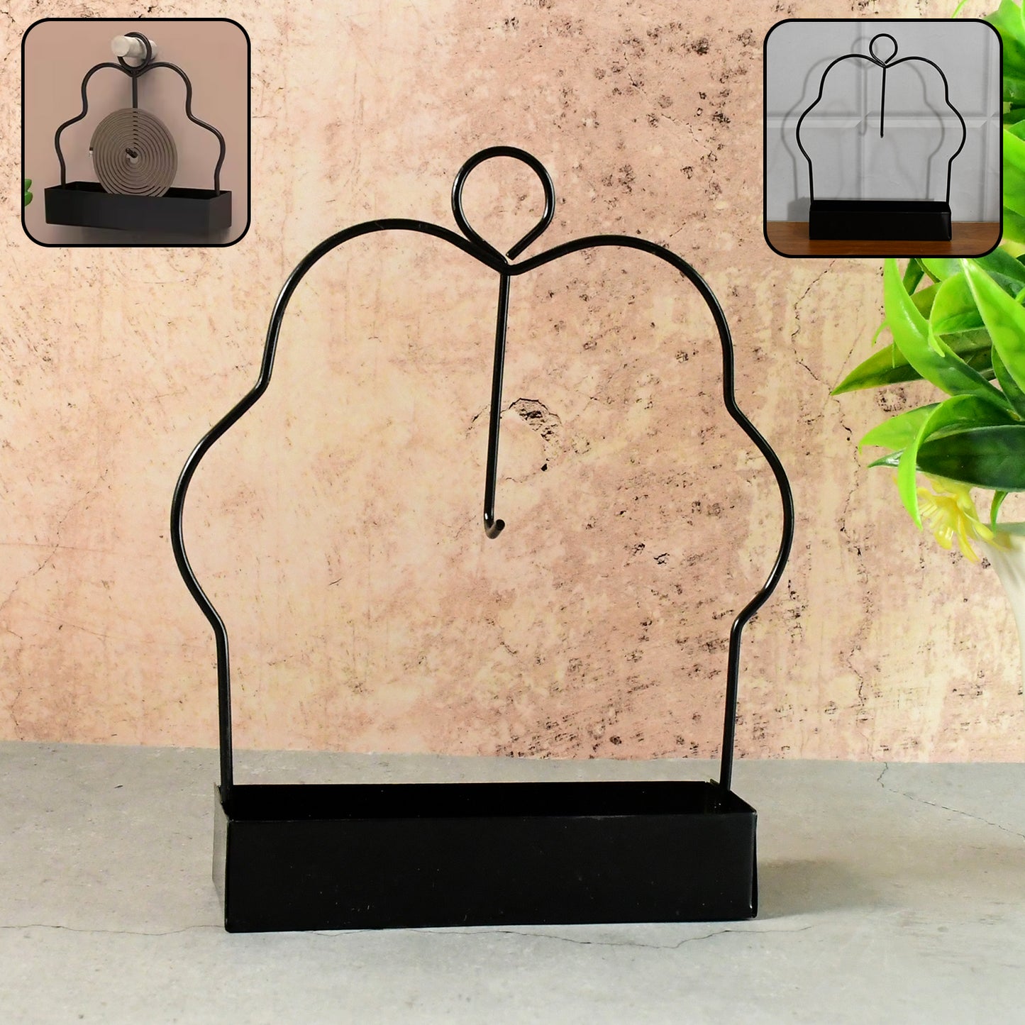 Mosquito Coil Holder Stand - (1 Pc)