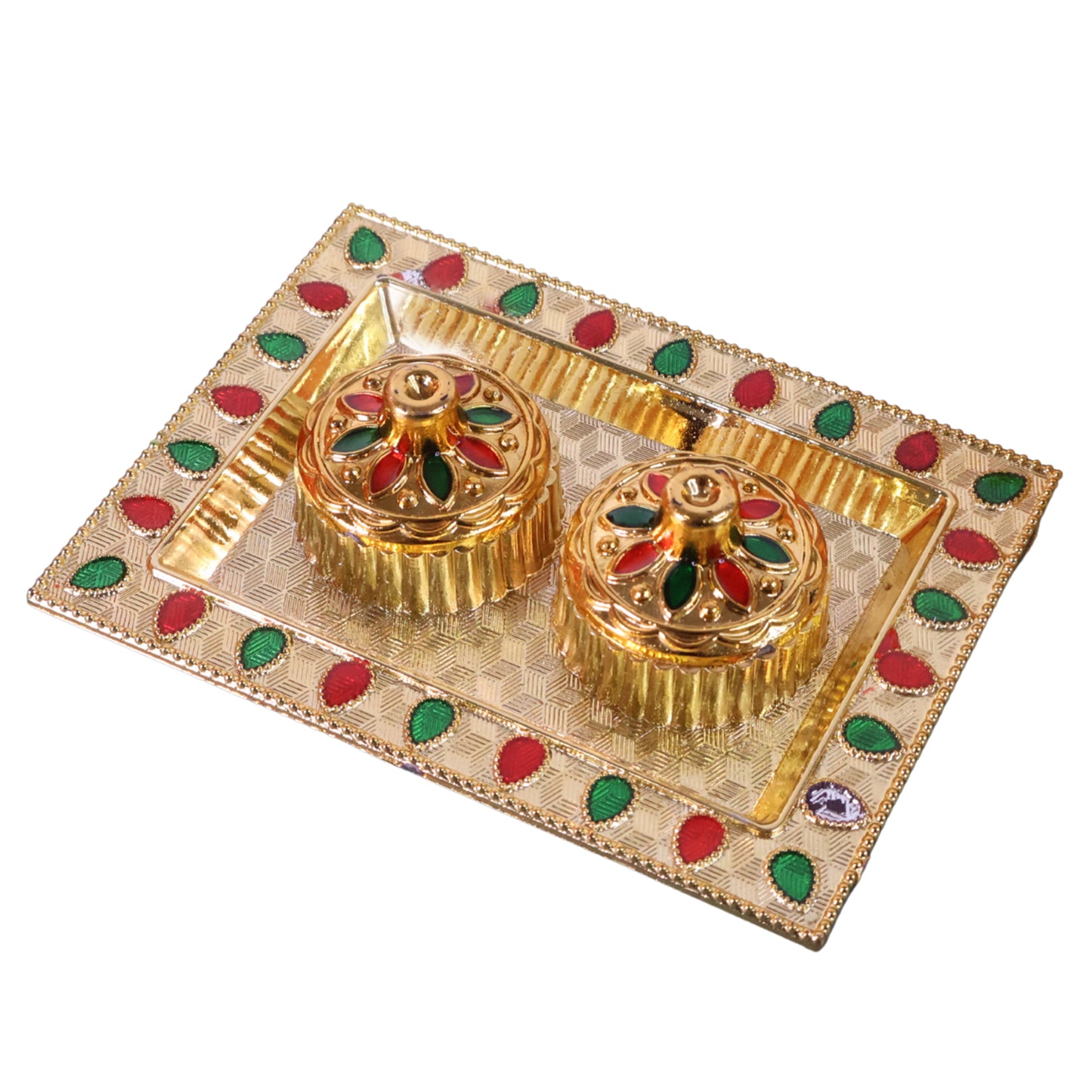Meenakari Rolichawal Pooja - (1 Pc)