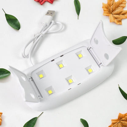 Uv Led Lamp Nail Dryer Mini Portable Nail Lamp Professional  (1 Pc)