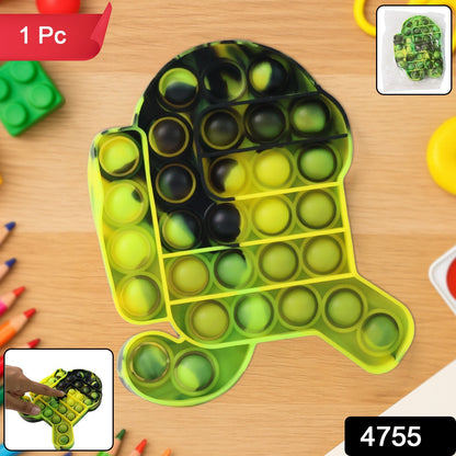 Premium Astronaut Silicone Pop It Fidget Toy (1 Pc)